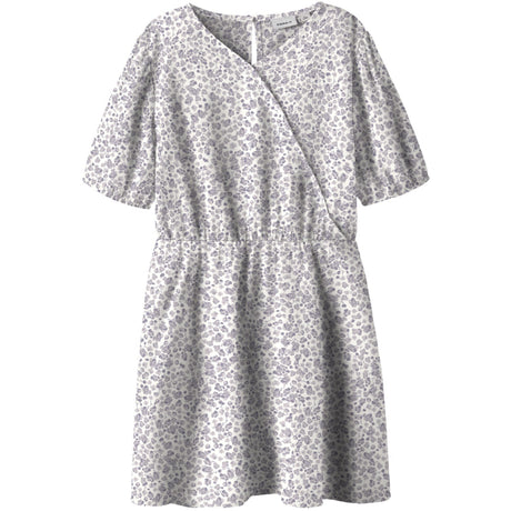 Name It Cloud Dancer Nkffany Ss Omlott Klänning Pb