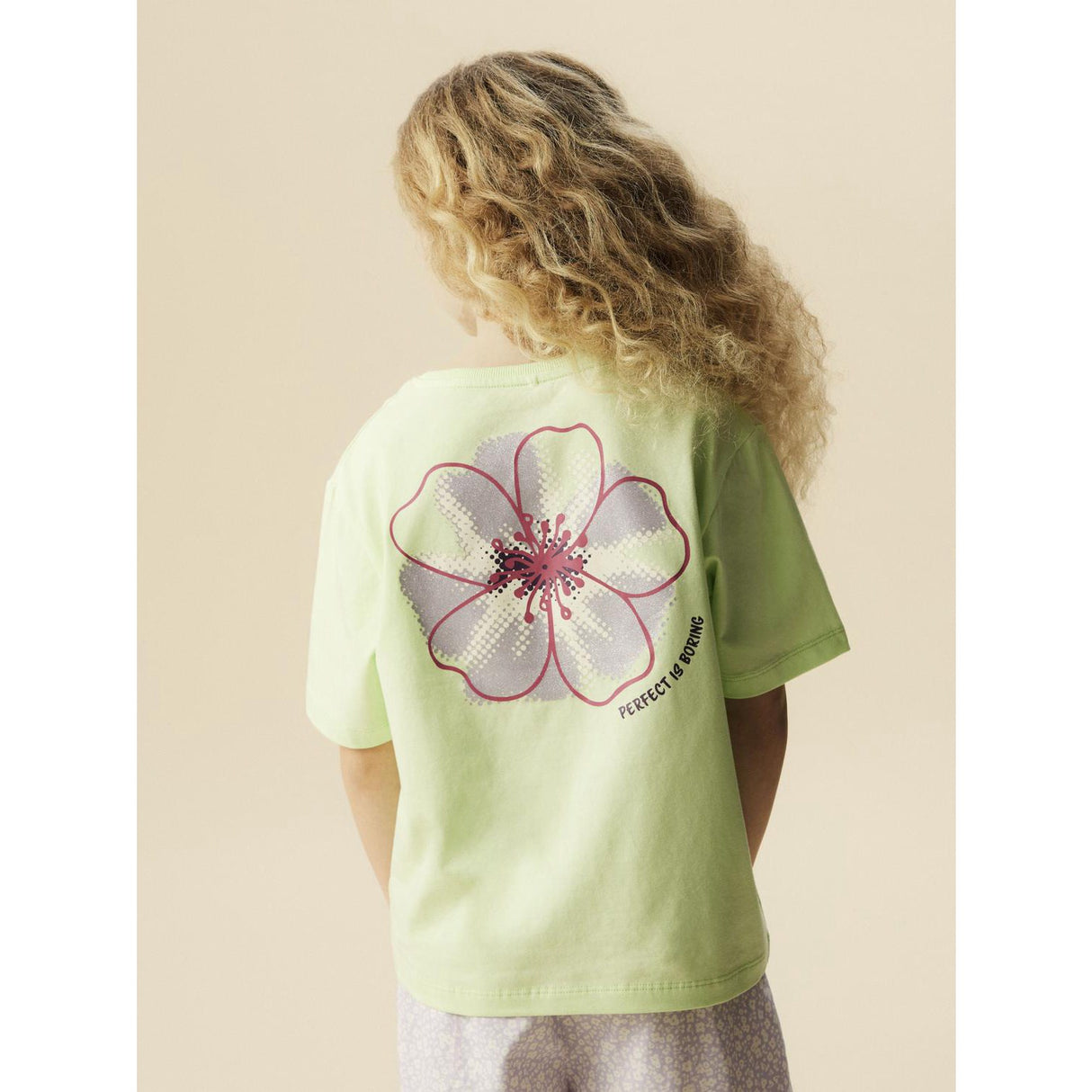 Name It Patina Green Nkfharper Ss Nreg Topp Box Pb