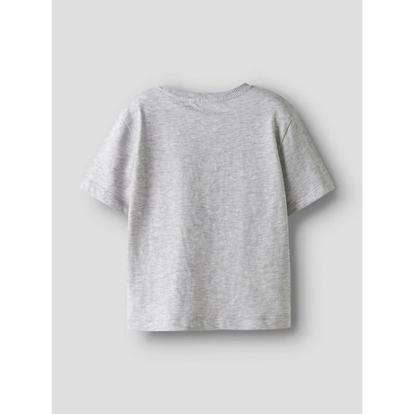 Name It Light Grey Melange Nmfbelina Ss Nreg Topp Pb