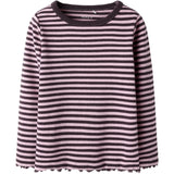 Name It Blackberry Wine Nmfbensa Ls Slim Topp Pb