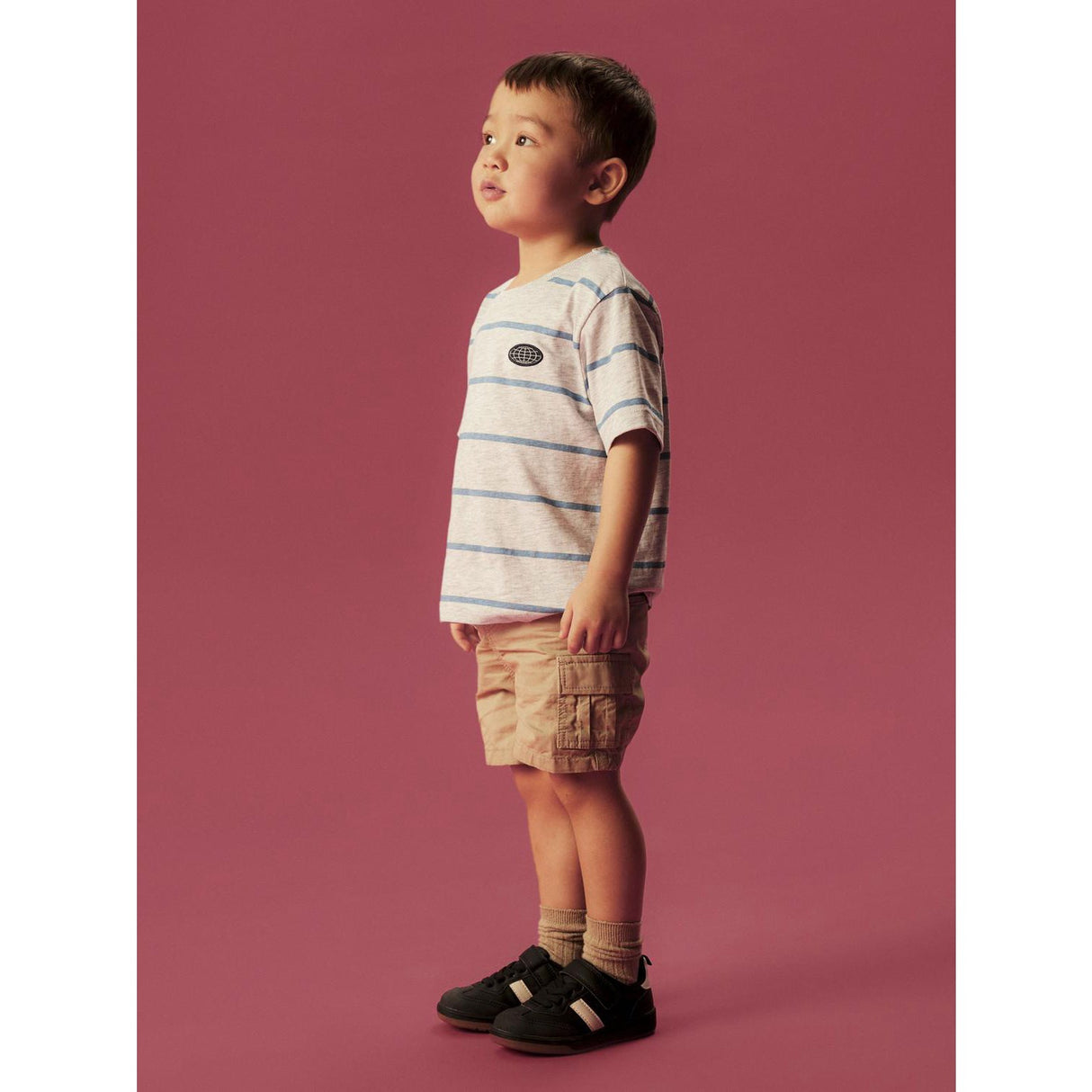 Name It Aluminium Nmmryan Straight Cargo Shorts 1060-Dn Tb
