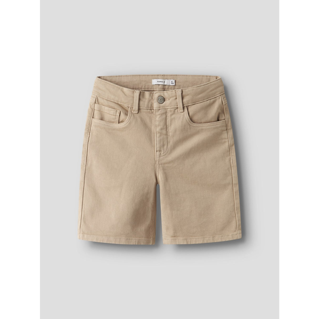 Name It Irish Cream Nkmryan Straight Twi Shorts 1081-Bk Noos