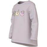 Name It Lilac Marble Donuts Nmfviolet Ls Loose Topp