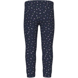 Name It Navy Blazer Sprinkles Nmfvivian Aop Leggings