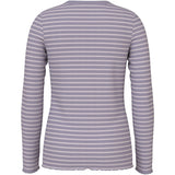 Name It Lavender Gray Lilac Marble Stripe Nmfvemma Ls Slim Topp