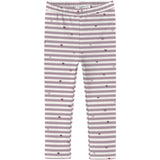 Name It Cloud Dancer Heart Stripe Nmfdavina Aop Swe Leggings Bru
