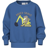 Name It Delft Dino Excavator Nmmvildar Ls Nreg Sweat Unb