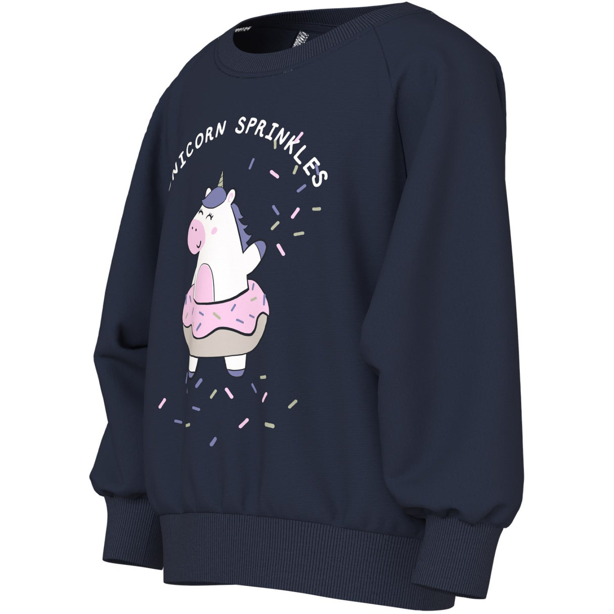 Name It Navy Blazer Unicorn Sprinkles Nmfvenus Ls Nreg Sweat Unb