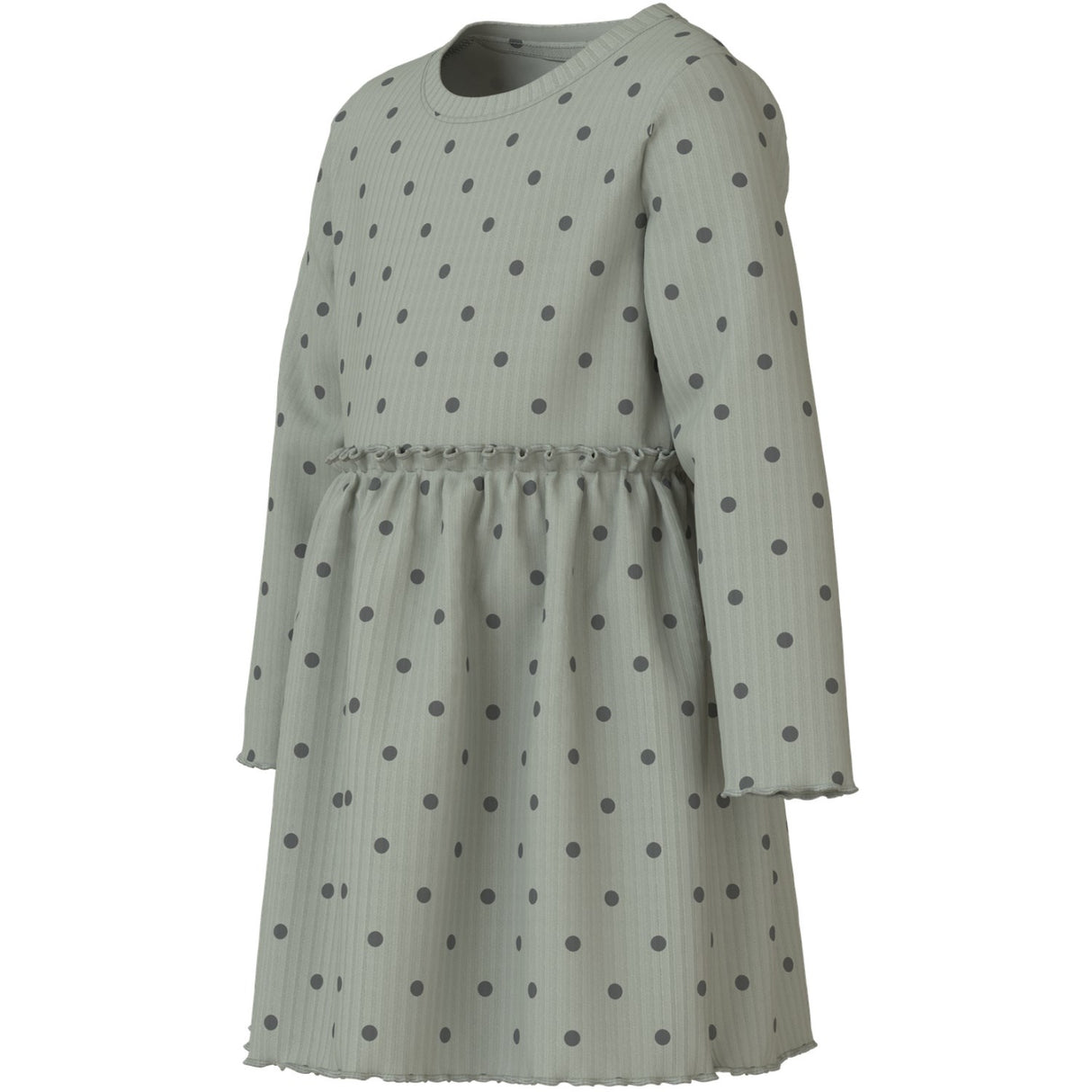Name It Shadow Urban Chic Dot Nmfvemma Ls Klänning