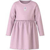 Name It Dawn Pink Tulip Nmfvemma Ls Klänning