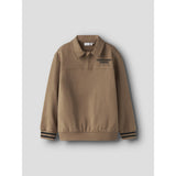 Name It Toasted Coconut Nkmtrent Ls Nreg Sweat Pikétröja Bru