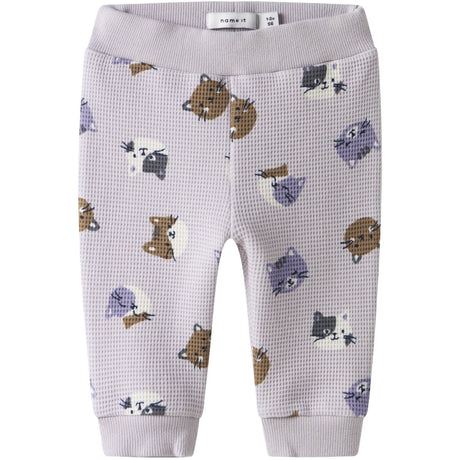 Name It Lilac Marble Nbftammie Byxor