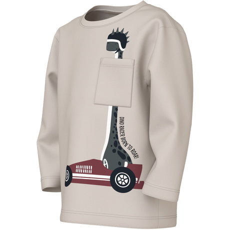 Name It Pumice Stone Dino Racer Nmmvilian Ls Nreg Topp