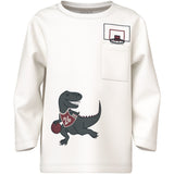 Name It Cloud Dancer Dino Basket Nmmvilian Ls Nreg Topp