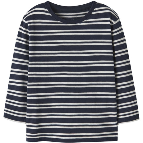 Name It Navy Blazer Cloud Dancer Nmmvaksel Ls Nreg Topp