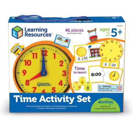 Learning Resources® Time Activity Sett