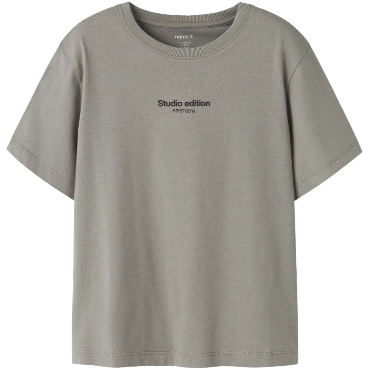 Name It Shadow Nkmbrody Ss Nreg Topp Noos