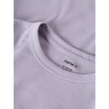 Name It Lavender Gray Nkfnakal Ls Topp Noos