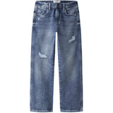 Name It Medium Blue Denim Nkmryan Straight Jeans 8050-Az Noos