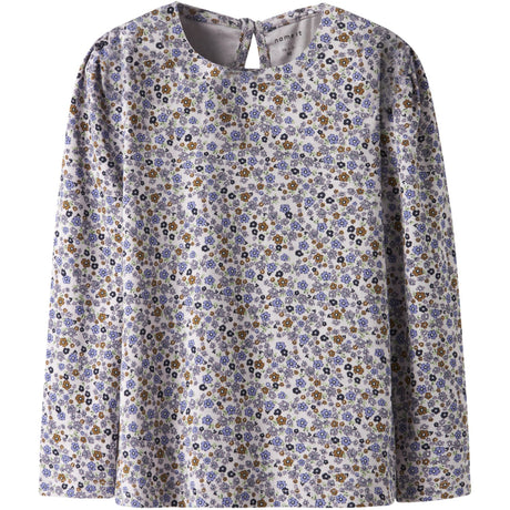 Name It Lilac Marble Nmftuline Ls Slim Topp