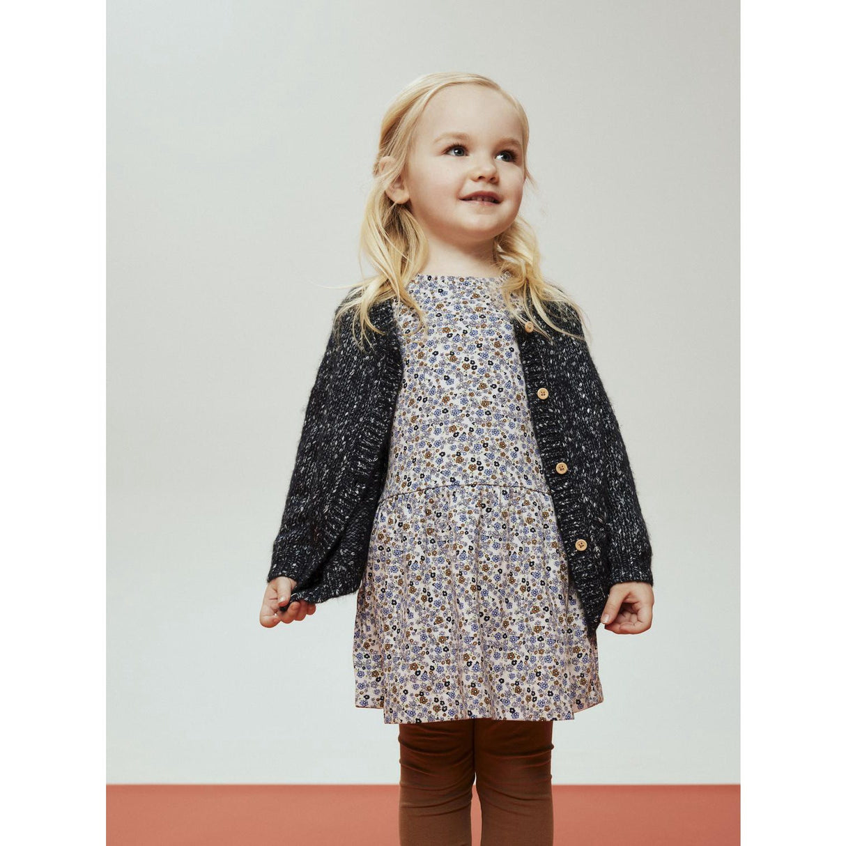 Name It Lilac Marble Nmftuline Ls Klänning