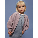 Name It Lavender Gray Nmfbatrilla Ls Stickad Card