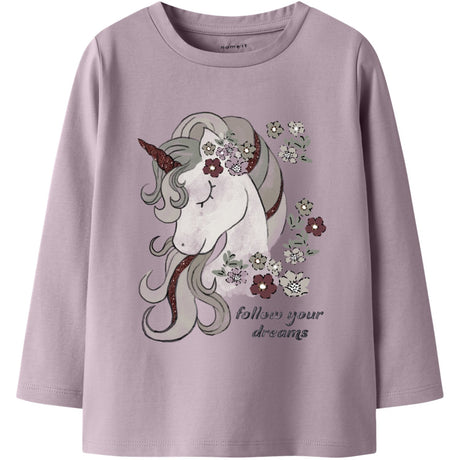 Name It Dawn Pink Nmftulinea Ls Topp