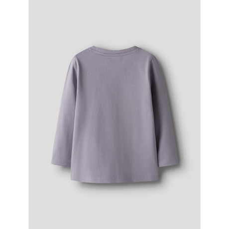 Name It Lavender Gray Nmftulinea Ls Topp