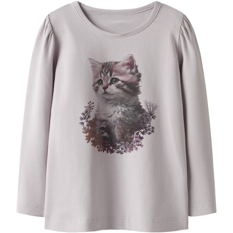 Name It Lilac Marble Nmfboloras Ls Topp