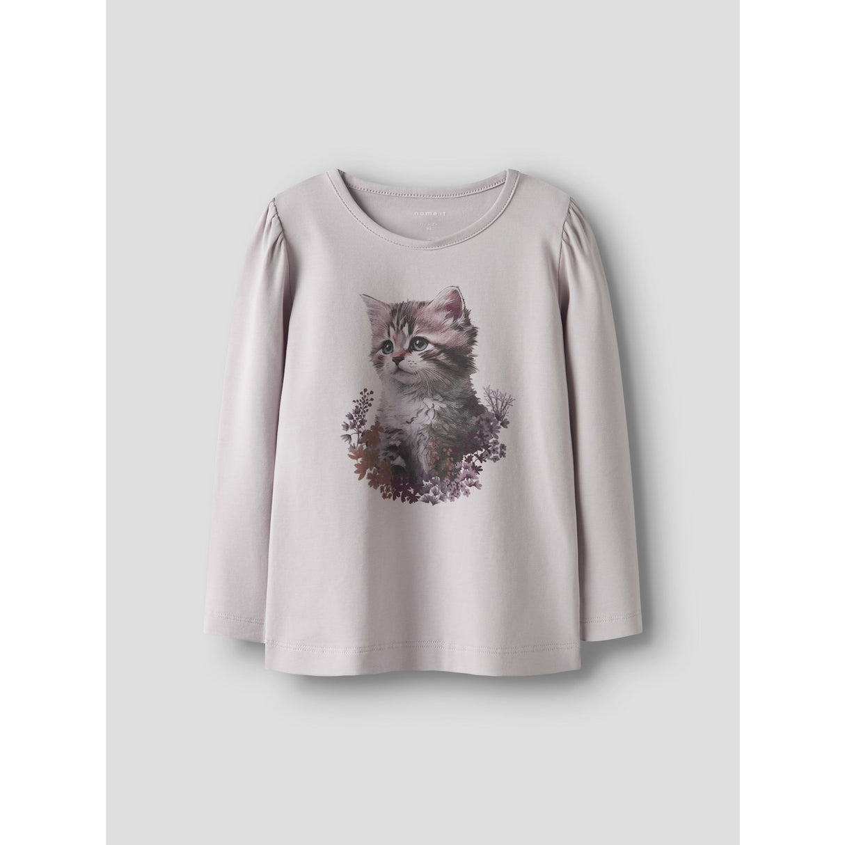 Name It Lilac Marble Nmfboloras Ls Topp