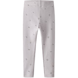 Name It Lilac Marble Nmfberries Slim Leggings
