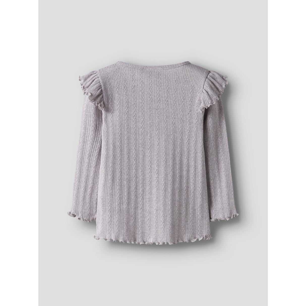 Name It Lilac Marble Melange Nmfblitta Ls Xsl Topp