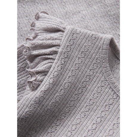 Name It Lilac Marble Melange Nmfblitta Ls Xsl Topp