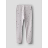 Name It Lilac Marble Nmfberries Slim Leggings