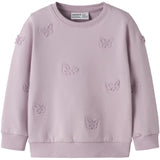 Name It Dawn Pink Nmfbetina Ls Sweat Bru