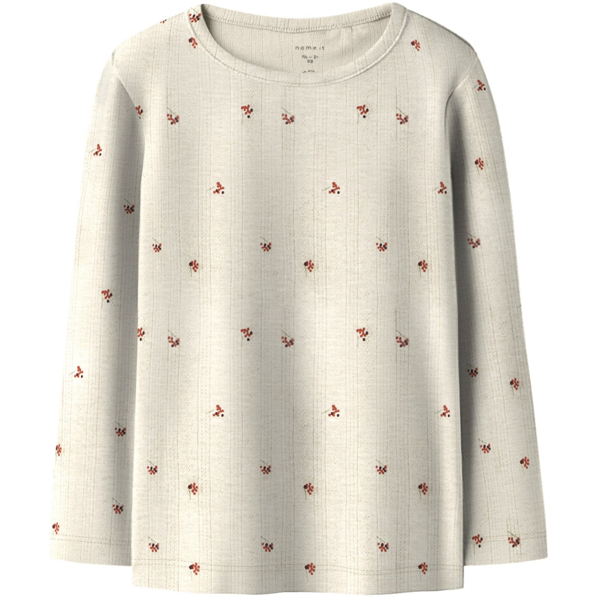 Name It Peyote Melange Nmfberries Ls Slim Topp