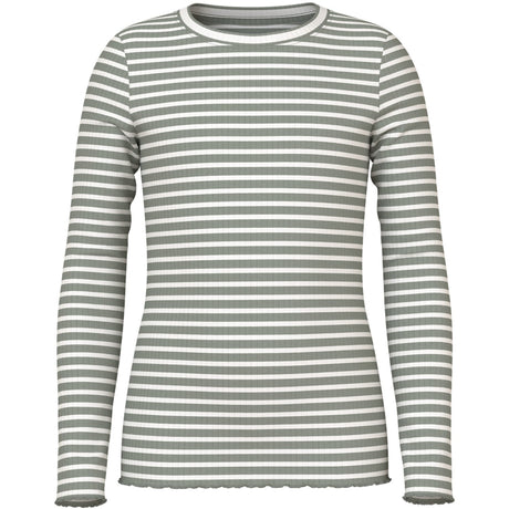 Name It Shadow Cloud Dancer Nkfvemma Ls Slim Topp