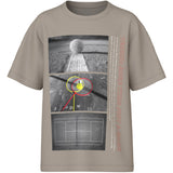 Name It Vintage Khaki Tennis Nkmvoto Ss Nreg Topp