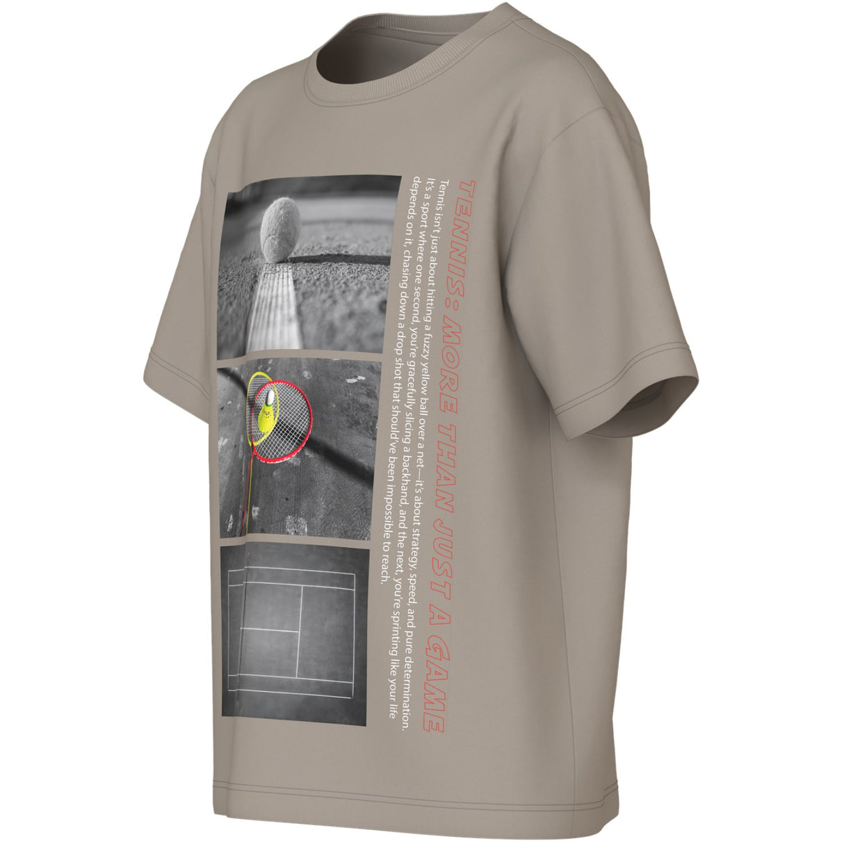 Name It Vintage Khaki Tennis Nkmvoto Ss Nreg Topp