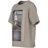 Name It Vintage Khaki Tennis Nkmvoto Ss Nreg Topp