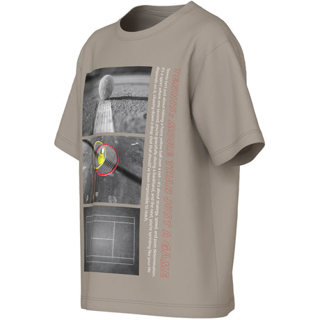 Name It Vintage Khaki Tennis Nkmvoto Ss Nreg Topp