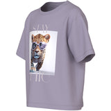 Name It Lavender Gray Stay Chic Nkfvotea Ss Nreg Topp