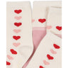 Konges Sløjd Heart 2 Pack Jaquard Strumpor