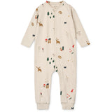 LIEWOOD Holiday / Sandy Birk Printed Pyjamas Byxdress