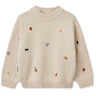 LIEWOOD Holiday / Sandy Orlane Embroidery Stickad Jumper