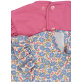 Konges Sløjd Fleur Rosier/Chateau Rose 2 Pack Dinner Haklapp Med Ärmar Och Frill