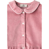 COPENHAGEN COLORS Rose Comb Corduroy Blus W. Emb.