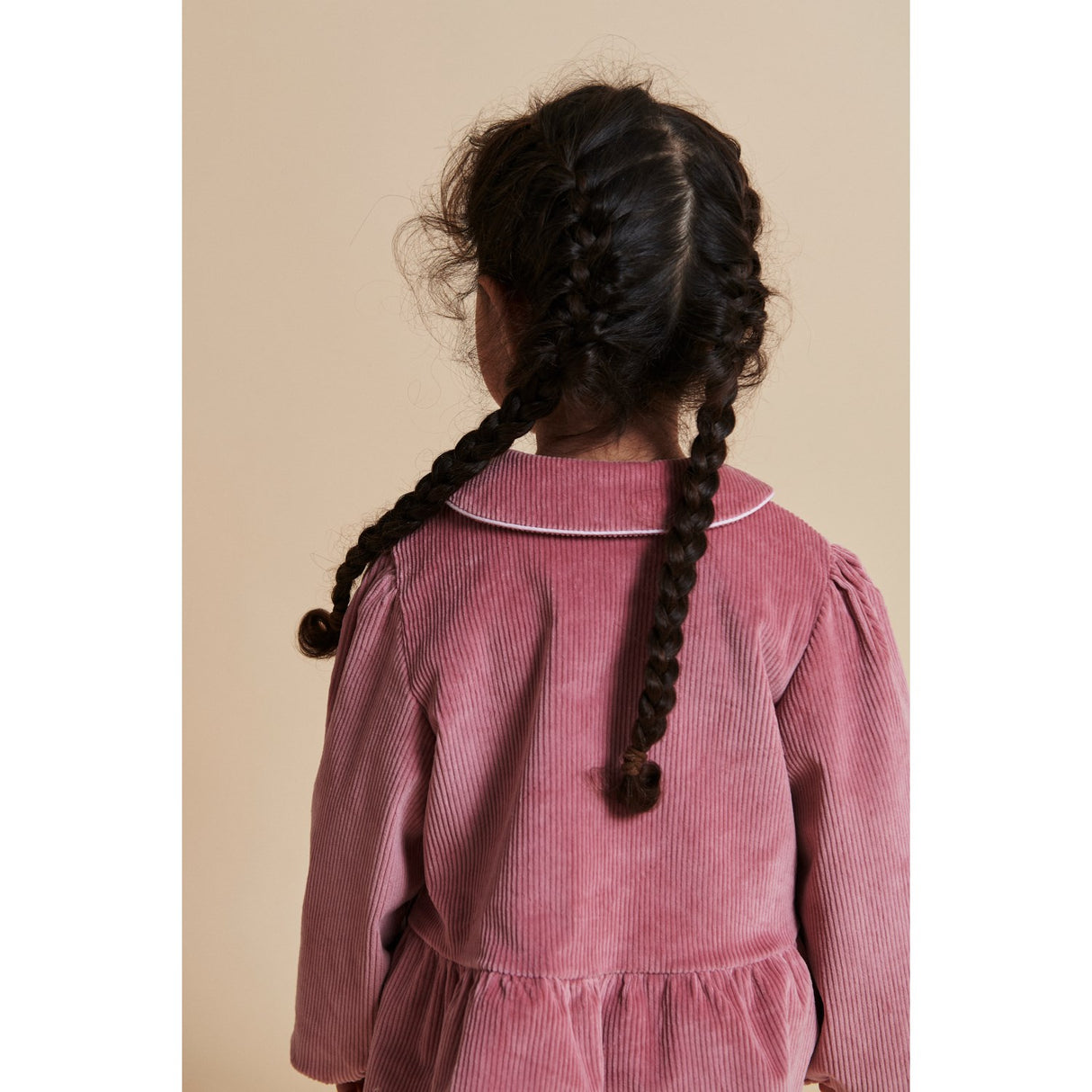 COPENHAGEN COLORS Rose Comb Corduroy Blus W. Emb.