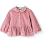 COPENHAGEN COLORS Rose Comb Corduroy Blus W. Emb.