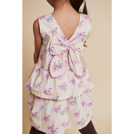 COPENHAGEN COLORS Unicorn Comb Unicorn Klänning W. Ruffle & Rosett